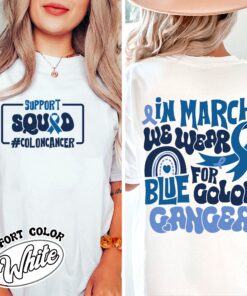 colon cancer awareness comfort color shirts we wear blue vintage t shirts colon cancer awareness rainbow fwylg