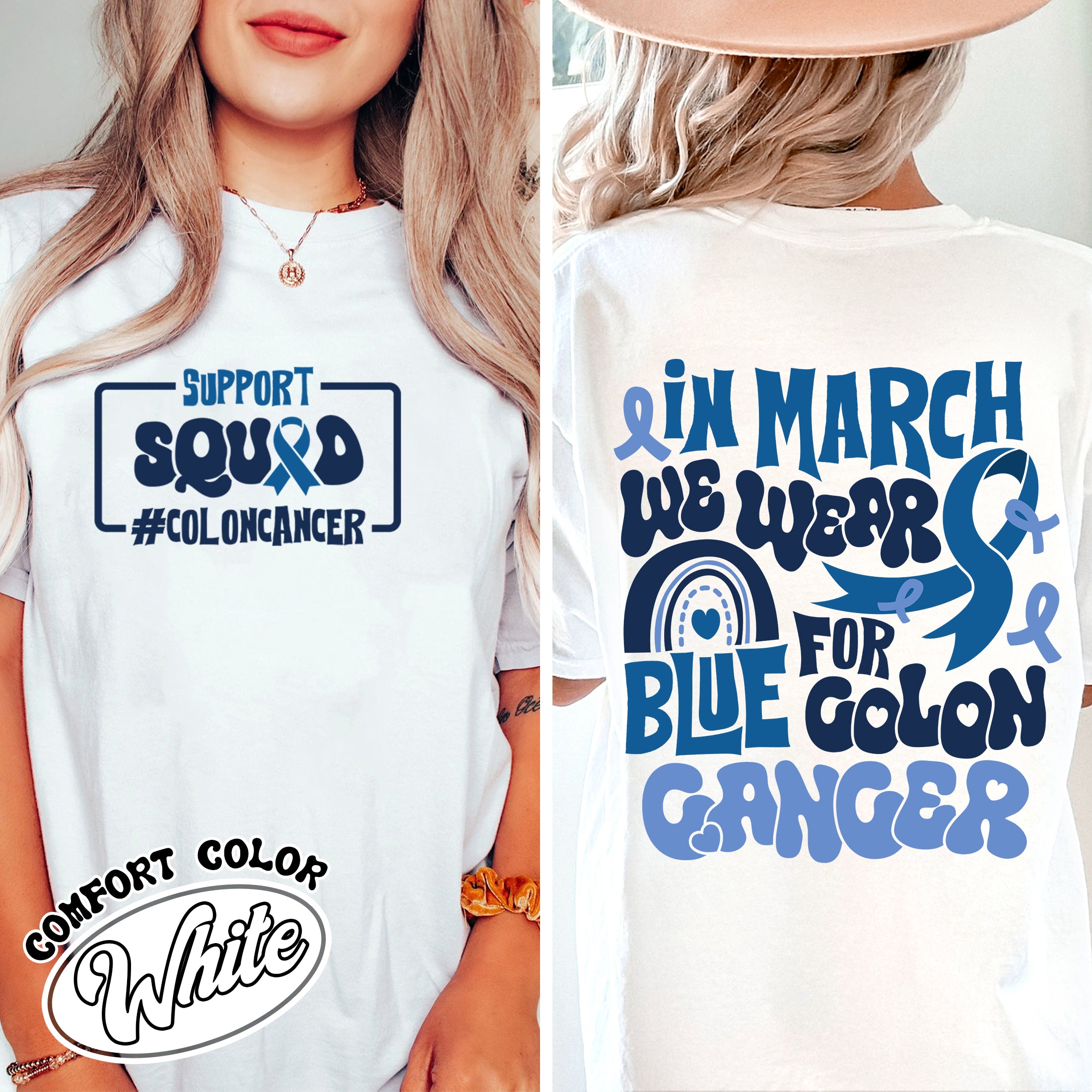 colon cancer awareness comfort color shirts we wear blue vintage t shirts colon cancer awareness rainbow fwylg