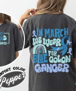 colon cancer awareness comfort color shirts we wear blue vintage t shirts colon cancer awareness rainbow o56bl