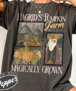 comfort colors shirt hagrids pumpkin patch tshirt vintage pumpkin patch t shirt hp fall womens shirt lsa1d