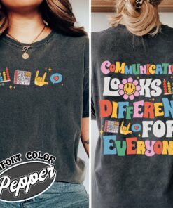 communicate slp comfort color shirt speech therapy vintage t shirt womens support shirt nrq2n