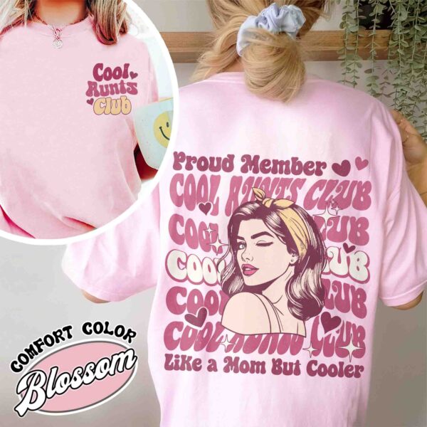 cool aunts club pocket shirt cool aunts club vintage t shirt womens aunt and niece gift iymjd