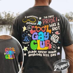 cool gays club comfort color shirt pride month vintage t shirts womens lgbtq gift shirt s3lhc