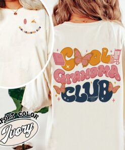 cool grandma club comfort color shirt in my cool grandma era vintage t shirts womens gifts for grandma kz4mx