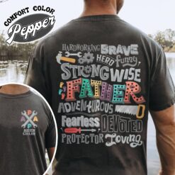 custom best dad ever comfort colors t shirt personalized best dad ever vintage t shirt fathers day gift choxq