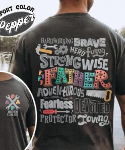 custom best dad ever comfort colors t shirt personalized best dad ever vintage t shirt fathers day gift choxq