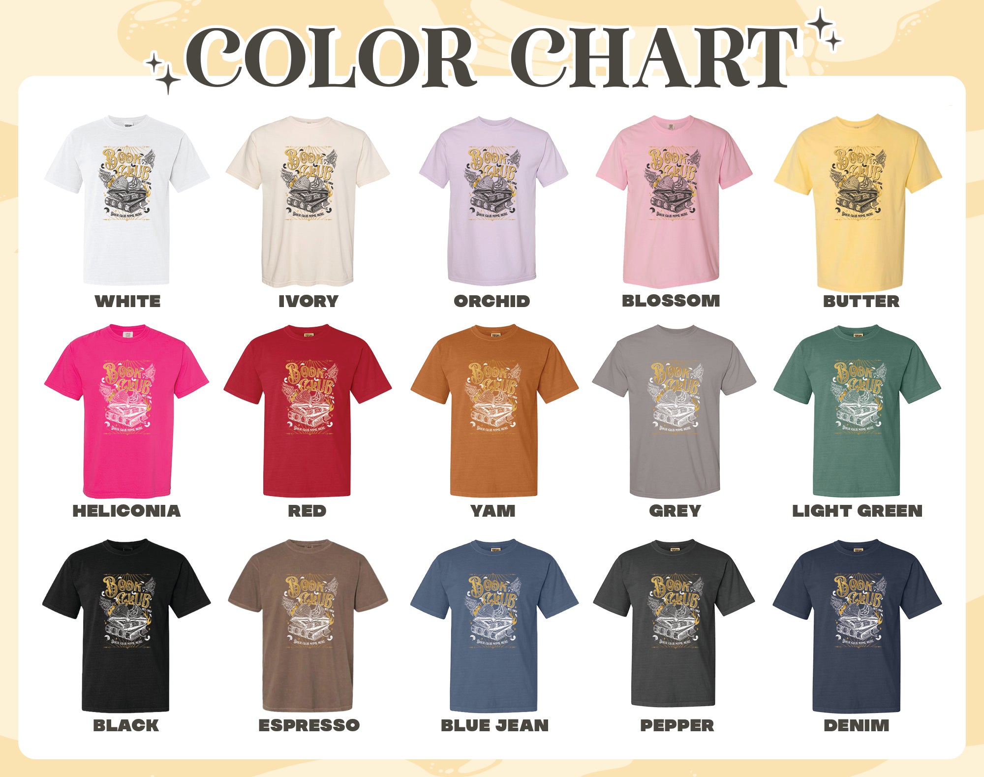 Custom Book Club Comfort Color Shirt - Vintage Fantasy Book Club T-Shirt Women's Custom Romantasy Shirt 2 custom book club comfort color shirt vintage fantasy book club t shirt womens custom romantasy shirt pwigi