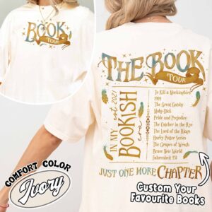 custom bookshelf shirt in my reading era vintage t shirt womens book lover aesthetic shirt 6kxur