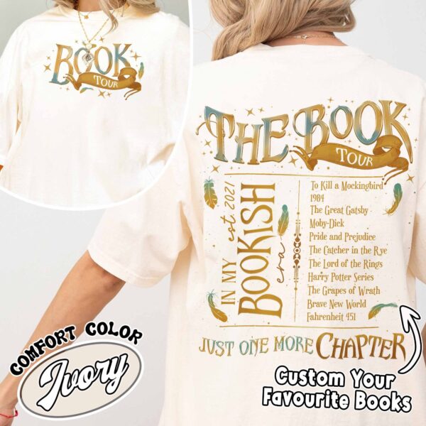 custom bookshelf shirt in my reading era vintage t shirt womens book lover aesthetic shirt