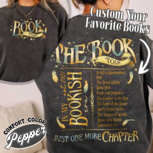 custom bookshelf shirt in my reading era vintage t shirt womens book lover aesthetic shirt sgnvq