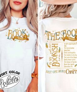 custom bookshelf shirt in my reading era vintage t shirt womens book lover aesthetic shirt usrvy