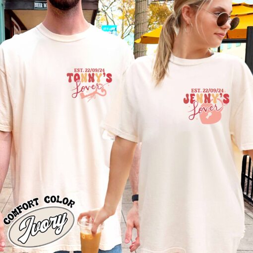 custom couples shirt she found her lover personalized vintage t shirt womens couples shirt ez9tr