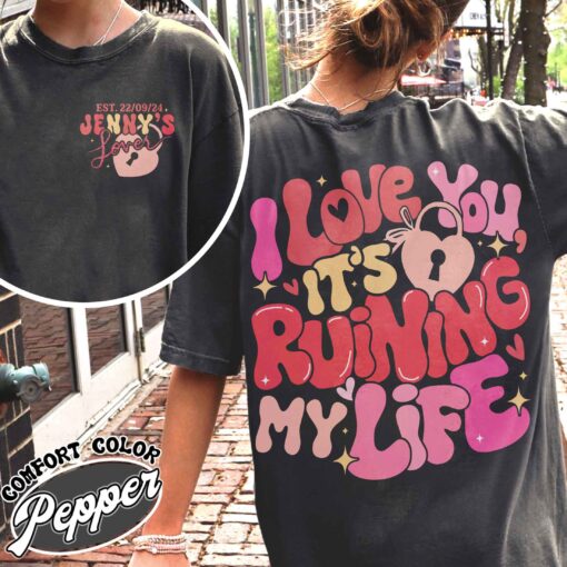 custom couples shirt she found her lover personalized vintage t shirt womens couples shirt vsf9w