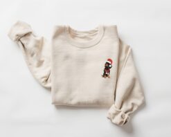 Custom Dog Sweatshirt for Christmas  Funny Christmas Shirt for Dog Lovers  Personalized Dog Mom Sweater