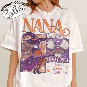 custom halloween nana witch shirt personalized nana witch vintage halloween t shirt custom womens shirt 1yzcm