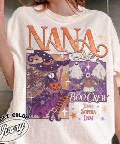 custom halloween nana witch shirt personalized nana witch vintage halloween t shirt custom womens shirt chpfn