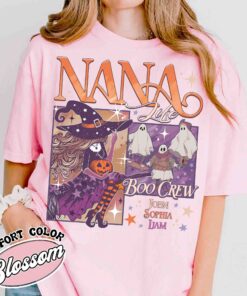 custom halloween nana witch shirt personalized nana witch vintage halloween t shirt custom womens shirt hjfoc