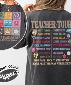 custom name teacher shirt abcd teacher tour vintage t shirt womens back to school custom shirt 0azef