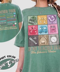 custom name teacher shirt abcd teacher tour vintage t shirt womens back to school custom shirt glybw