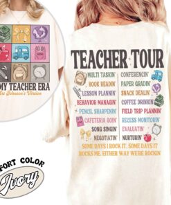 custom name teacher shirt abcd teacher tour vintage t shirt womens back to school custom shirt obtai