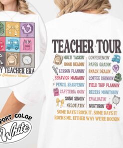 custom name teacher shirt abcd teacher tour vintage t shirt womens back to school custom shirt schqp