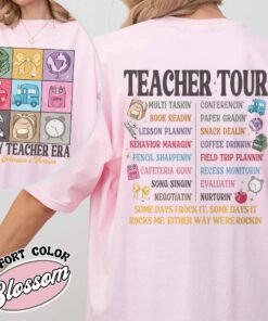 custom name teacher shirt abcd teacher tour vintage t shirt womens back to school custom shirt w6fma