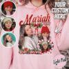 custom photo sweatshirt with face design for boyfriend and girlfriend unique customizable apparel for birthdays and christmas fmwtm