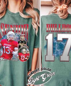 custom senior football mom shirt senior football mom vintage t shirt custom womens sports shirt 3d1x1