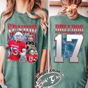 custom senior football mom shirt senior football mom vintage t shirt custom womens sports shirt 3d1x1