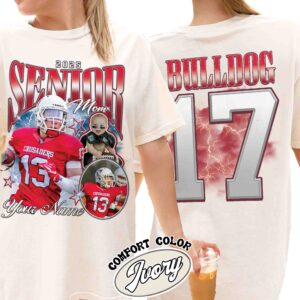 custom senior football mom shirt senior football mom vintage t shirt custom womens sports shirt u59ml