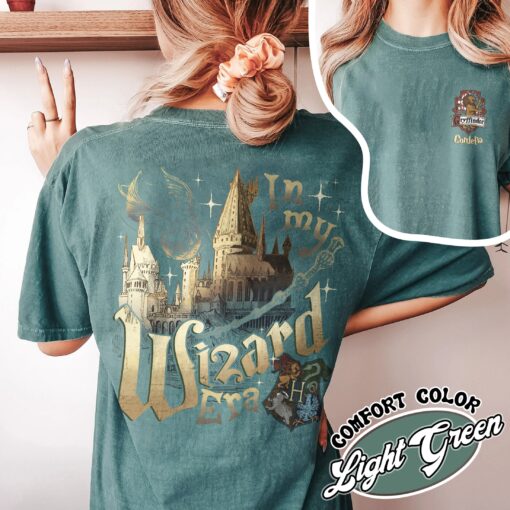 custom wizard houses shirt wizard school house vintage t shirt womens fantasy era shirt dn3w3