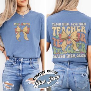 customized teacher shirt back to school custom teacher vintage t shirts womens appreciation gift 9isgu