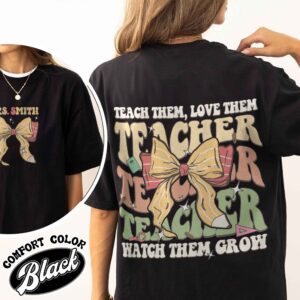 customized teacher shirt back to school custom teacher vintage t shirts womens appreciation gift txoov