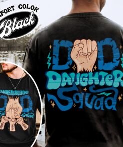 dad daughter squad unbreakablebond comfort color shirt custom dad vintage t shirt fathers day womens shirt 7qweh