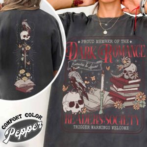 dark romance book club shirt good girls read dark romance vintage t shirt womens social club shirt ex3gi