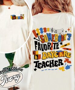 daycare comfort color shirts someones favorite daycare teacher vintage t shirts womens personalized shirt f1aym