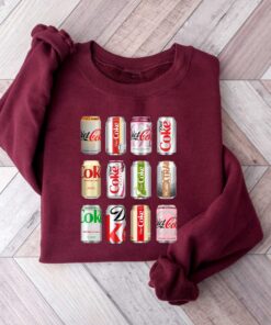 diet coke sweatshirt for christmas trendy funny design featuring diet coke bottles unique apparel for diet coke lovers 8ljuk scaled