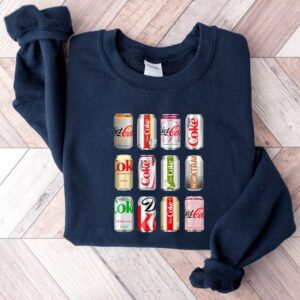 diet coke sweatshirt for christmas trendy funny design featuring diet coke bottles unique apparel for diet coke lovers zu3mx scaled