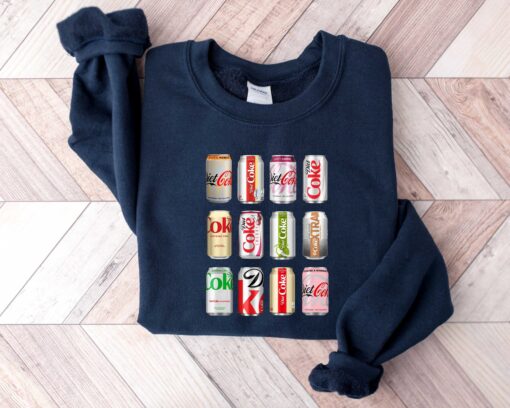 diet coke sweatshirt for christmas trendy funny design featuring diet coke bottles unique apparel for diet coke lovers zu3mx scaled