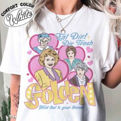 eat dirt die trash stay golden with pocket graphic tee funny vintage mom t shirt womens sarcastic shirt ie6vh