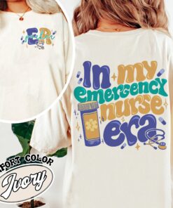 er nurse personalized comfort colors shirt emergency nurse vintage t shirt womens graduation gift rym9a