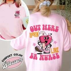 er nurse shirt valentines comfort color shirt custom vintage er nurse t shirt womens valentines day shirt k1nk2