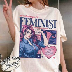 feminist comfort colors shirt girl power vintage feminist t shirt womens empowerment shirt kmhu0