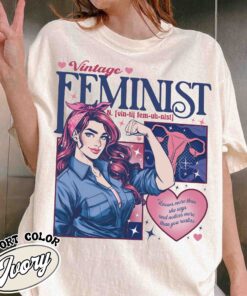 feminist comfort colors shirt girl power vintage feminist t shirt womens empowerment shirt kmhu0