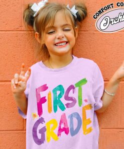 first grade teacher shirt 100 days of school vintage t shirt womens elementary school gift in my first grade era ayjxy