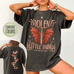 fourth wing fan comfort colors shirt dragon rider vintage t shirt womens violet sorrengail shirt ubjvx