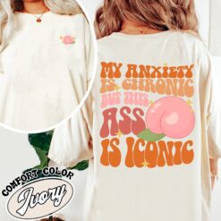 funny anxiety comfort color shirt mental health vintage t shirt womens anxiety awareness shirt jhz60