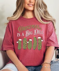 funny christmas pickle shirt retro design for pickle lovers ideal for christmas parties and celebrations ikoss scaled