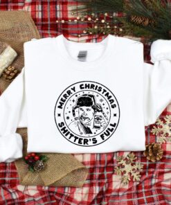 funny christmas shirt merry christmas shitters full t shirt for holiday celebrations and alcohol themed festive wear 2y5nf scaled