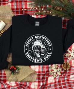 funny christmas shirt merry christmas shitters full t shirt for holiday celebrations and alcohol themed festive wear 9gyxk scaled